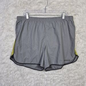 Patagonia Mens Strider Shorts 5" Gray XL Lined Running Outdoor